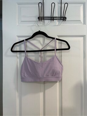 lululemon athletica Flow Y Bra in Serene Blue Size 10